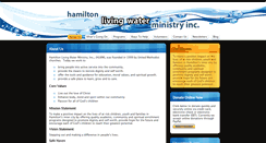 Desktop Screenshot of hamilton-living-water-ministry.org